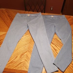 Denim jeggings  (with spandex)